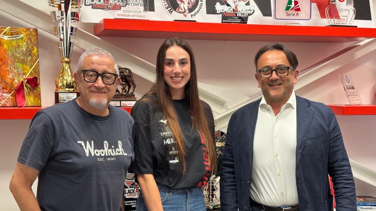 La centrale Giulia Mancini giocherà la prossima stagione con la Bartoccini Perugia