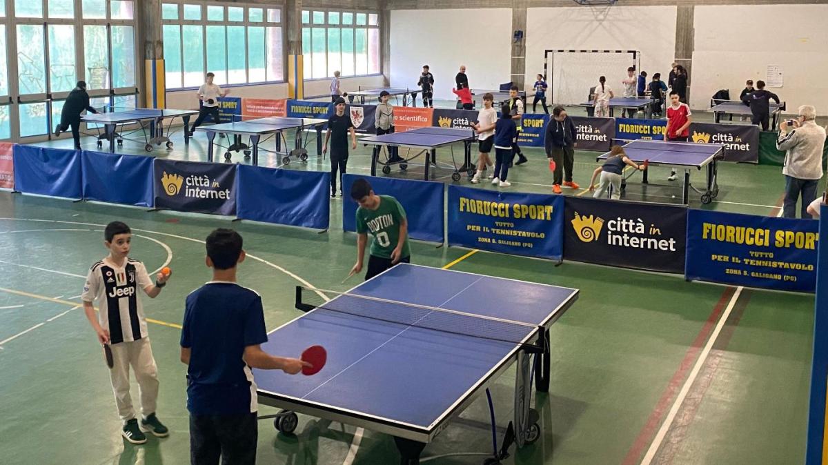 Un gran successo a Montegrillo per il Torneo Promozionale di Tennistavolo