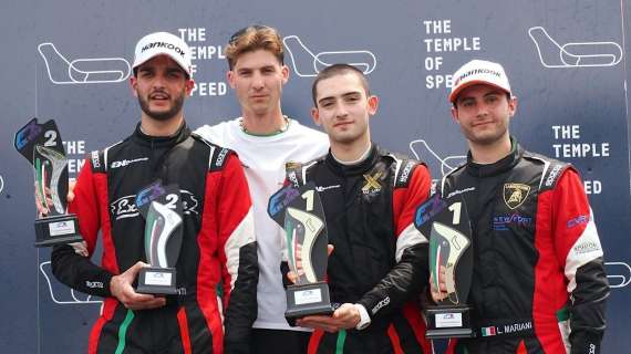Prima vittoria per l'umbro Mariani su Lamborghini nel Supersport GT a Monza