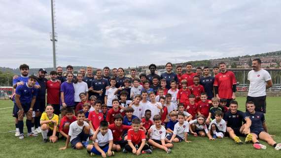 Riparte la scuola calcio maschile e femminile del Perugia: in tanti all'Open Day