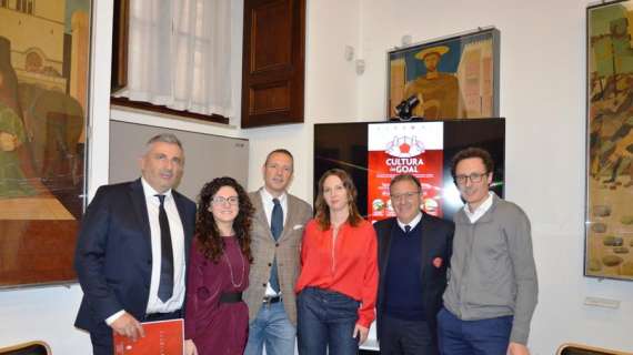 Presentato il progetto "Cultura in goal" con il Perugia protagonista nel corso dell'estate 