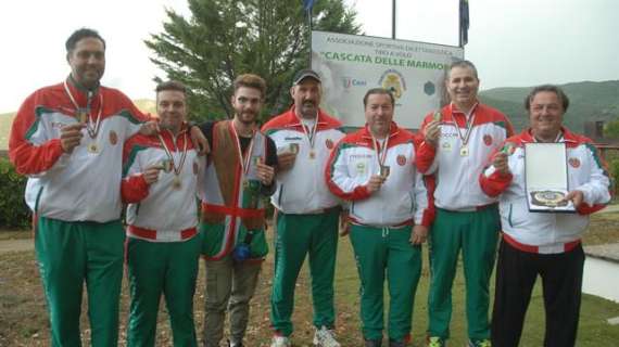 L'Umbriaverde ha conquistato il titolo italiano di fossa olimpica di tiro a volo di Prima categoria