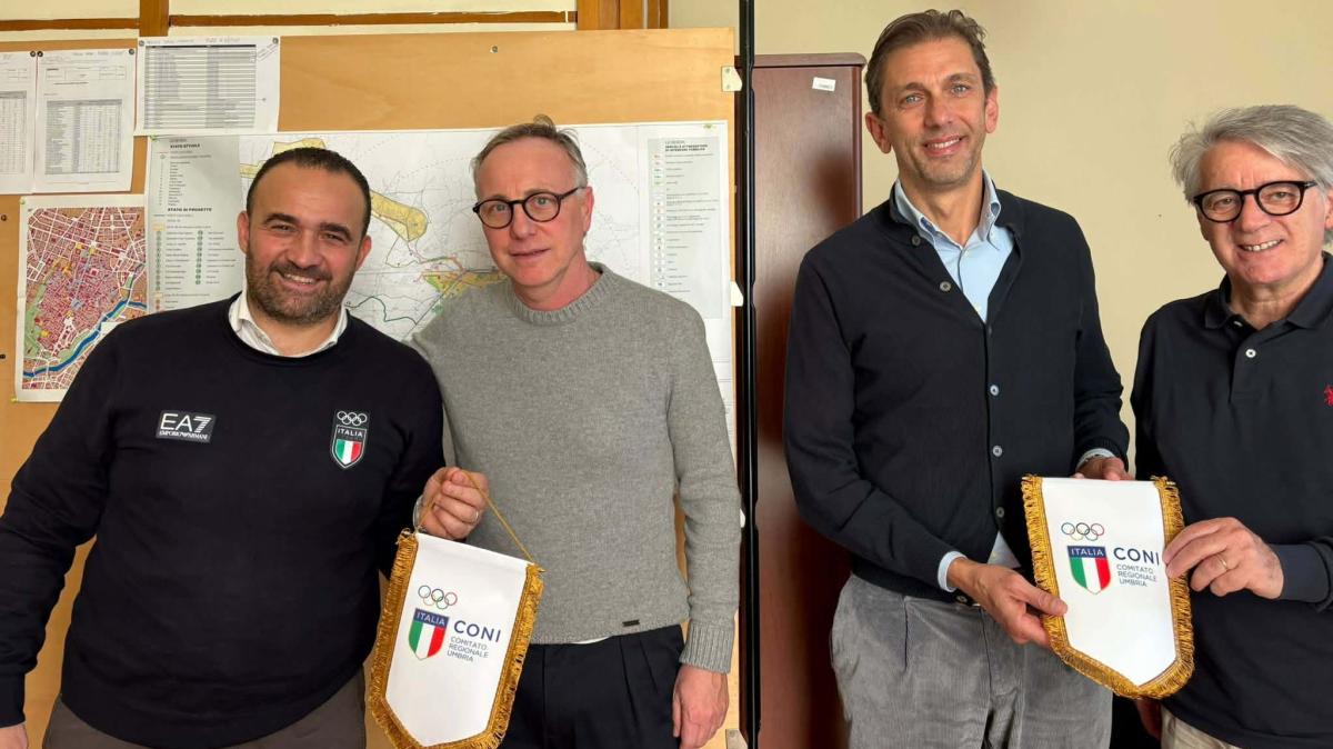 L'impegno del commissario straordinario del Coni Umbria in tutta la regione per lo sviluppo dello sport