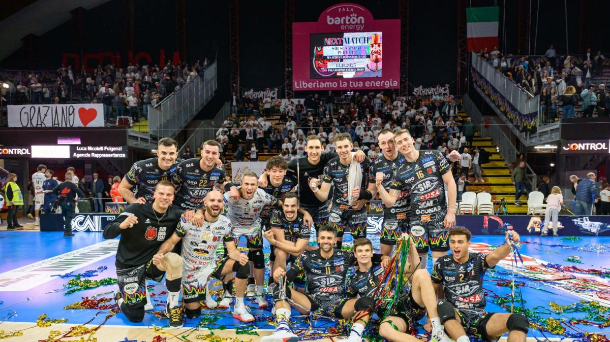 Così è andata la partita di ieri sera della Sir Susa Vim Perugia contro Padova