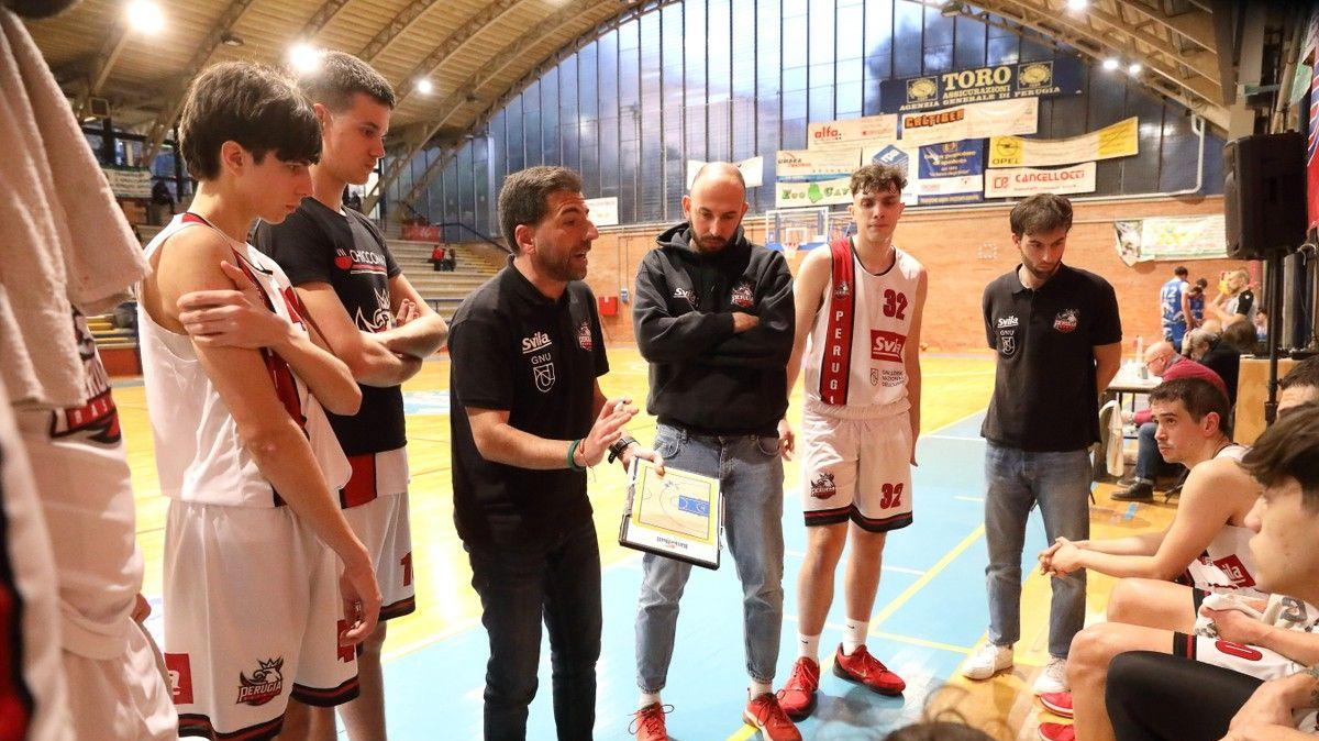 Sconfitta (65-58) della Svila Basket Perugia a Gubbio: ma c'è la certezza del primo posto