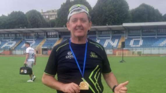 Filippo Poponesi ha corso 128 km di fila in 24 ore in pista! Lo ha fatto nella gara di Saronno