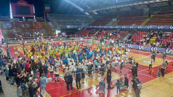 In 600 al PalaBarton al Gran Finale del Circuito Minivolley CSI