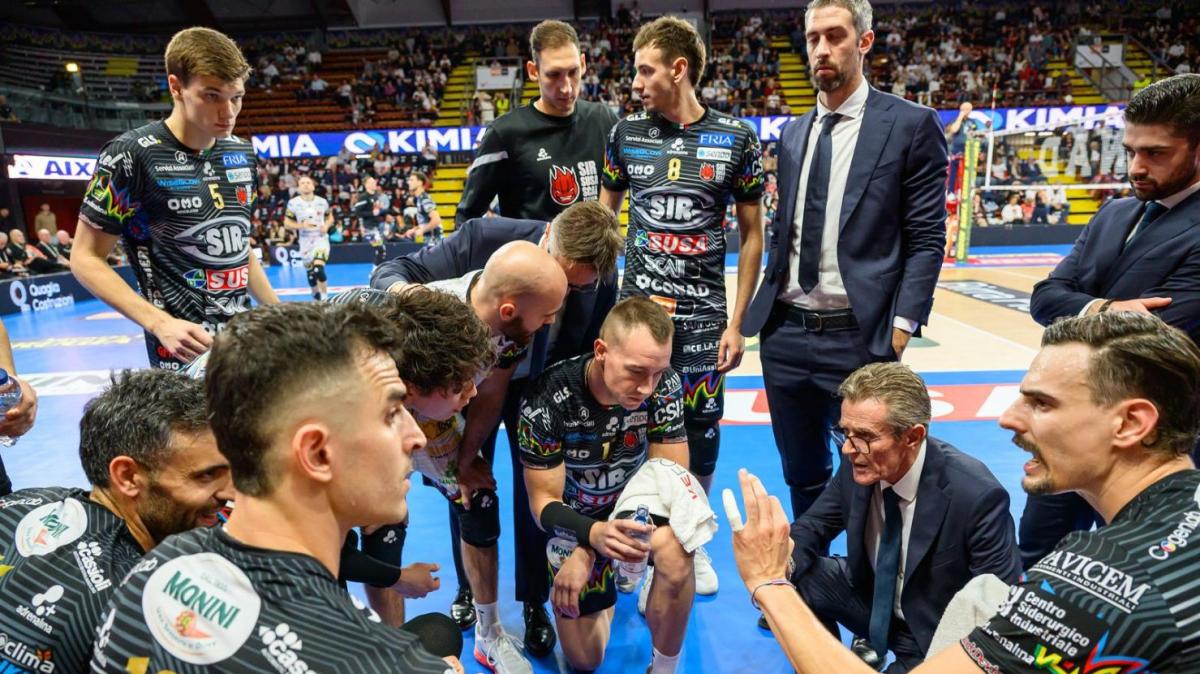 Oggi alle 18 c'è la grande sfida di colley maschile tra Modena e Sir Perugia