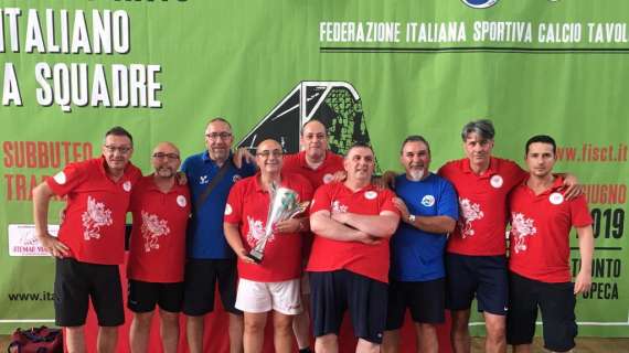Il Subbuteo Perugia è tornato in Serie B: centrata la promozione al primo colpo