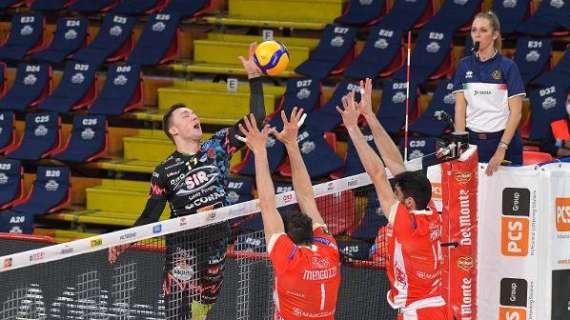 La Sir Safety Conad Perugia si qualifica per la final four di Coppa Italia di volley maschile