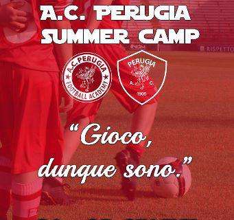 Ancora aperte le iscrizioni per il Summer Camp del Perugia Calcio in programma dal 21 al 25 giugno