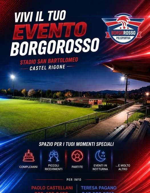 Uno stadio poli-funzionale da vivere tutti i giorni? L'esempio arriva da Castel Rigone grazie alla Borgorosso Women