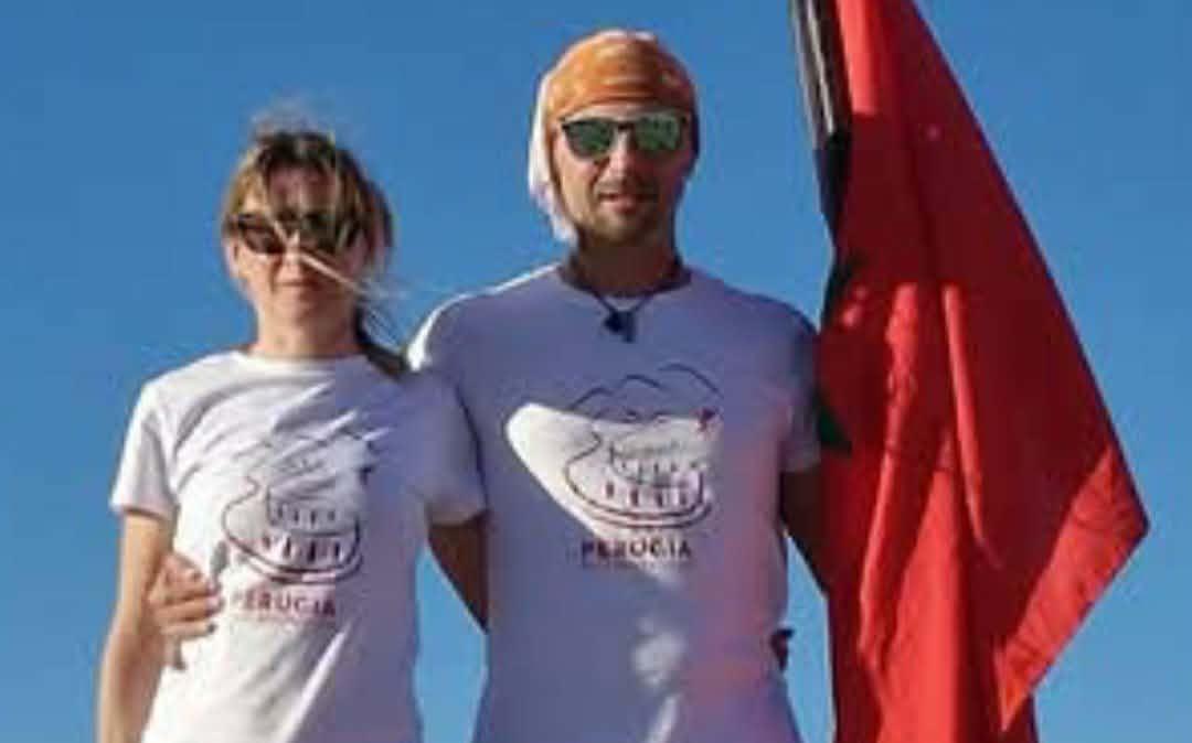 Due perugini alla Trans Sahara Marathon! Massimiliano e Lorena di corsa per 150 km in quattro tappe nel deserto