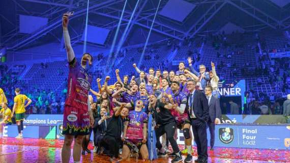 Le congratulazioni anche della Provincia di Perugia per la Champions League conquistata dalla Sir