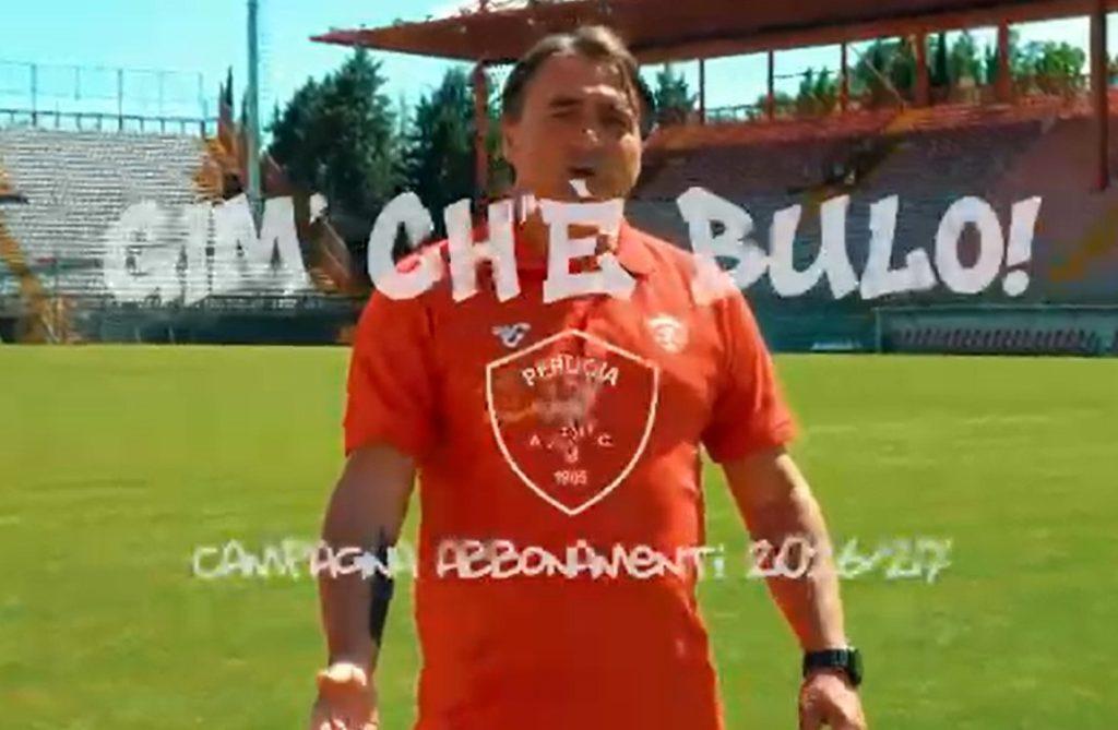 E' Giovanni Tedesco il testimonial della nuova campagna abbonamenti del Perugia
