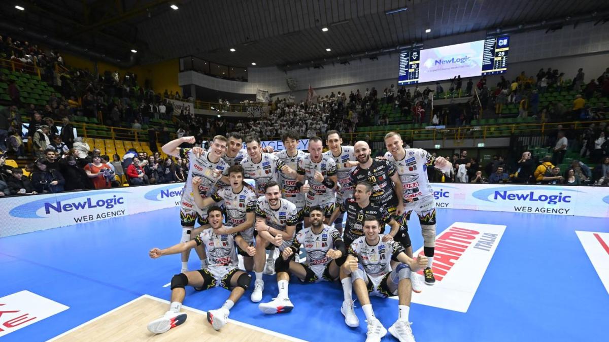 La Sir Susa Scai Perugia batte Modena (3-1) in trasferta e si mostra in crescita 