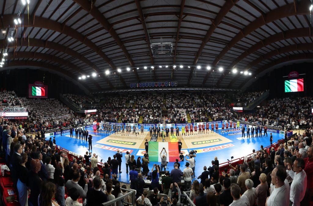 La Sir Susa Scai Perugia seconda nella media spettatori della Superlega di volley maschile