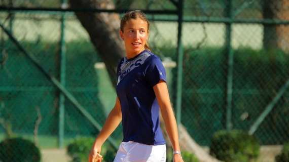 La tennista perugina Matilde Paoletti trionfa in doppio a Roma 