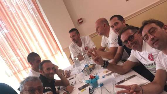 Per gli ex grifoni continua la festa da campioni d'Italia! Storico scudetto per il Perugia nei master
