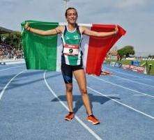 Ma che brava Caterina, perugina campionessa italiana delle siepi in pista!