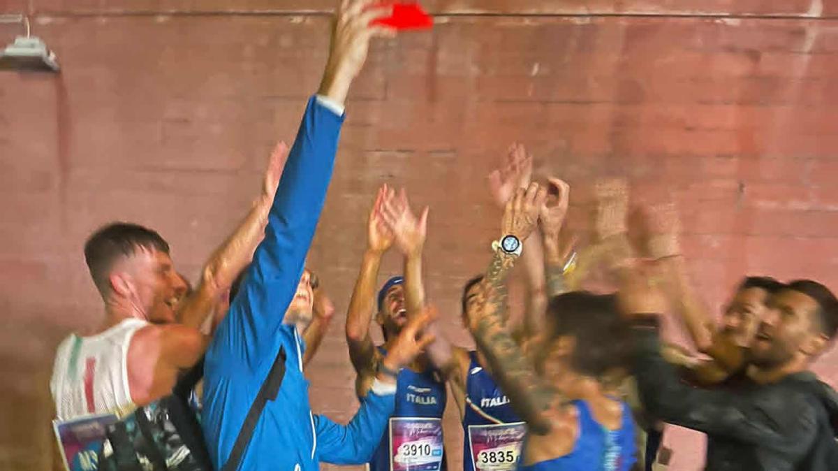Tre medaglie agli Europei di atletica per Gabriele Frescucci, oro nella corsa individuale e due volte a squadre