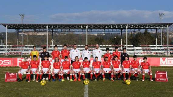 Bel risultato dell'Under 13 del Perugia, che ha battuto per 4-1 la Lazio