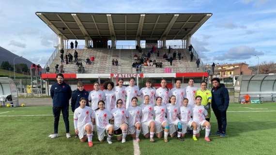 Vittoria per l'Under 15 del Perugia calcio femminile: ora si va alla fase interregionale