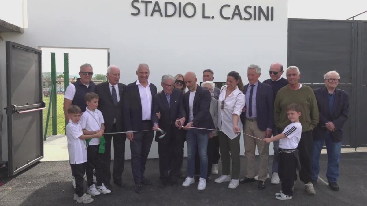 Completato il restyling dello stadio comunale Lorenzo Casini di Trestina