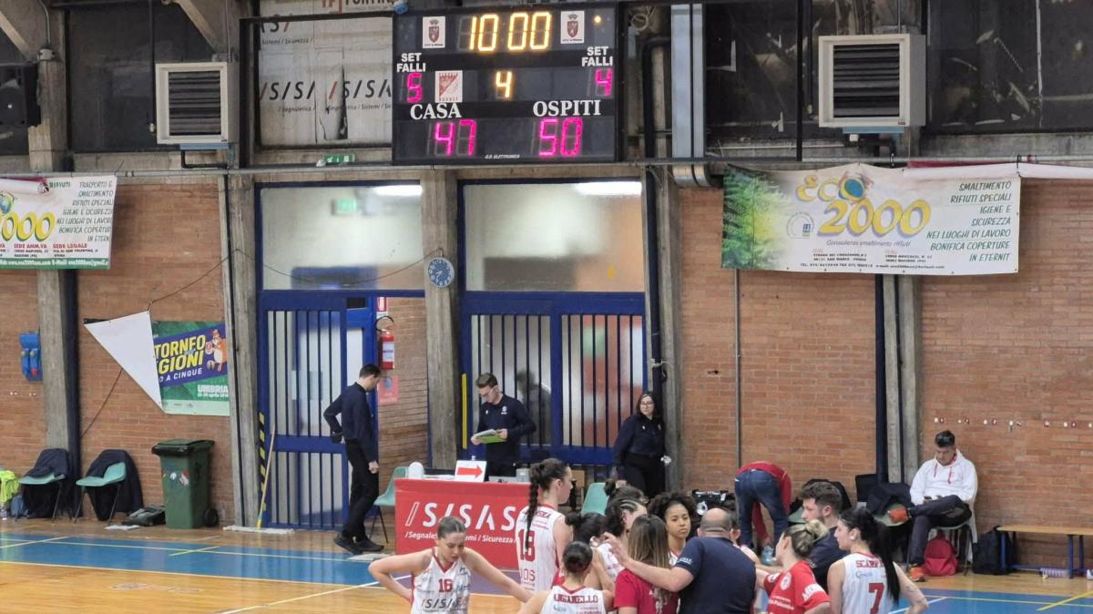 Questa non ci voleva! La Pallacanestro Perugia battuta (50-47) in casa da Civitanova