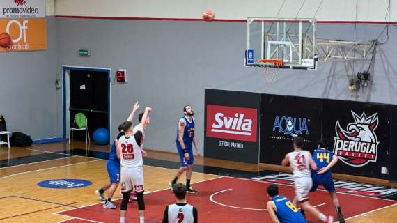 Nella serie C di basket la Svila Perugia Basket batte nettamente Mosciano (87-47)