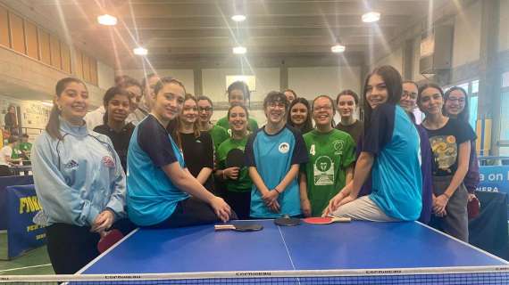 La seconda giornata dei campionati regionali studenteschi di tennistavolo a Perugia