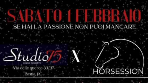 "Horsession": la festa di sabato sera a Bastia per chi ha ama i cavalli e vuole divertirsi