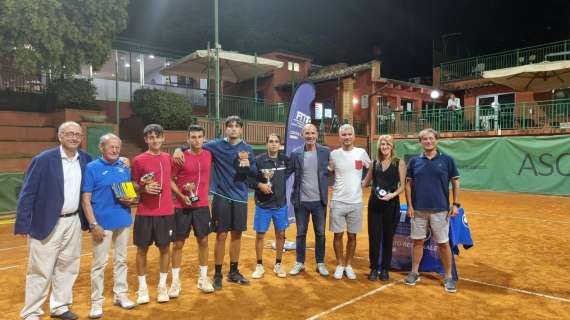 Conclusi a Perugia gli assoluti umbri di tennis di singolo e doppio