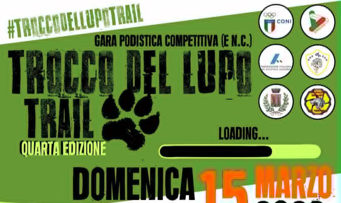 Il 31 gennaio scadono le iscrizioni a prezzo ridotto per il "Trocco del Lupo Trail" del 15 marzo a San Terenziano