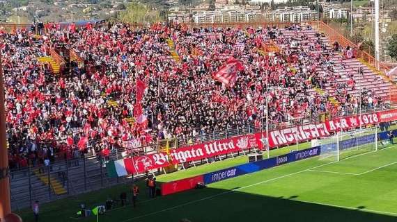 Il Perugia al quarto posto del Girone B della Serie C per numero di spettatori al Curi