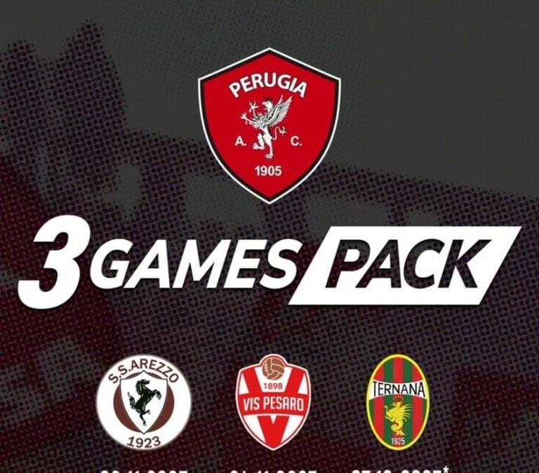 Il Perugia lancia il mini-abbonamento per le prossime tre gare in casa in Curva Nord