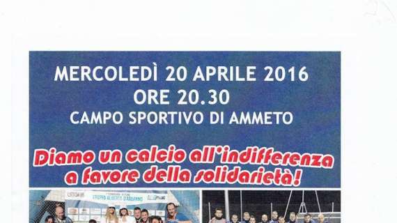 Giornalisti-calciatori dell'Umbria in campo domani sera ad Ammeto a favore dell'Unicef