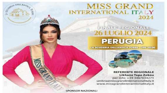 La bellezza in passerella venerdì a Ponte Pattoli: c'è Miss Grand International (e non solo...)