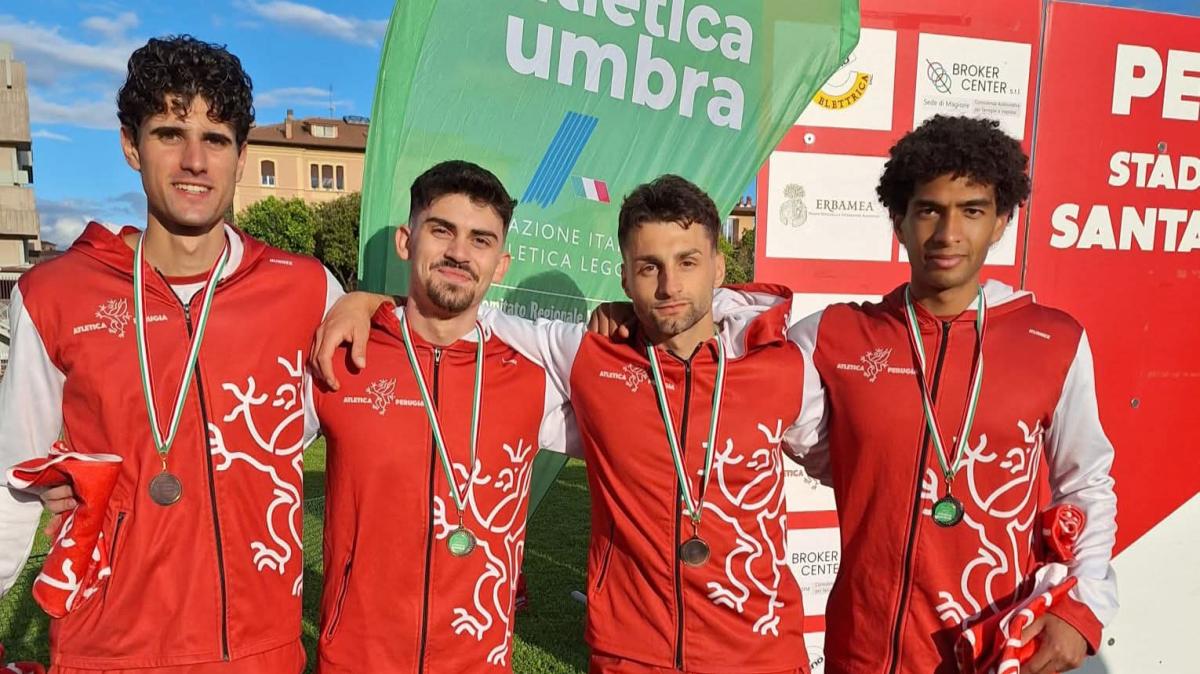 L'Atletica Perugia "regala" alla città l'orgoglio della finale nazionale B