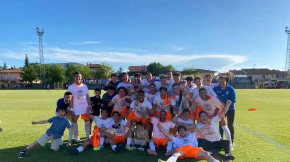Grazie Trestina! Festa insieme a tutta l'Umbria per la salvezza in Serie D!