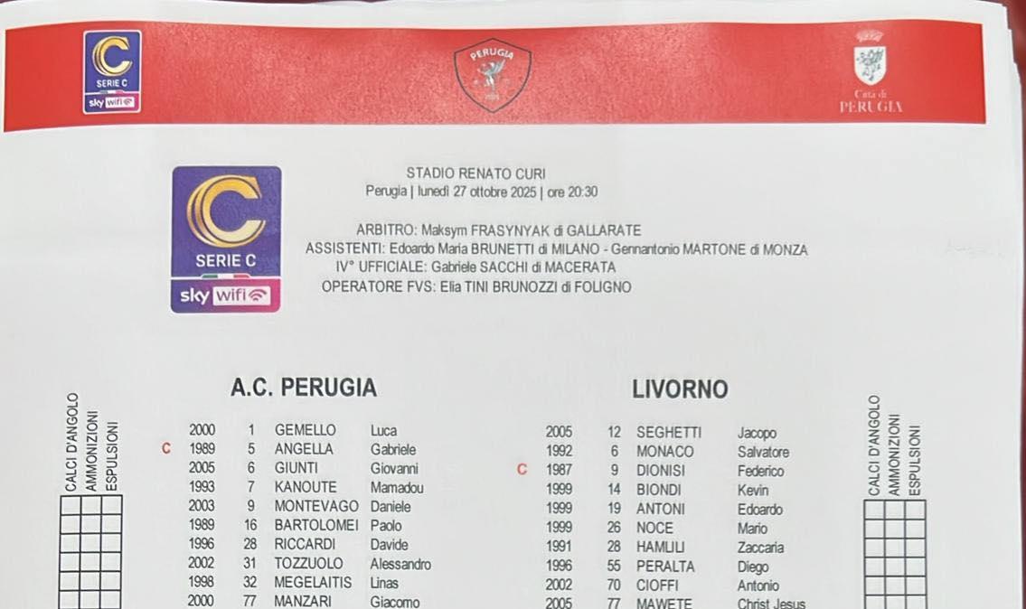 PERUGIA-LIVORNO 2-0: ma che gran vittoria!!!!!