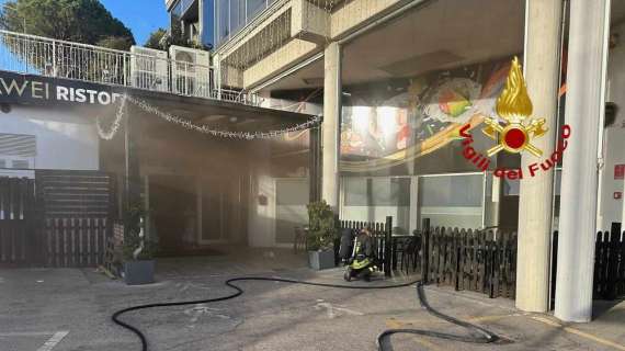 Distrutto da un incendio un ristorante nel cuore di Ellera di Corciano