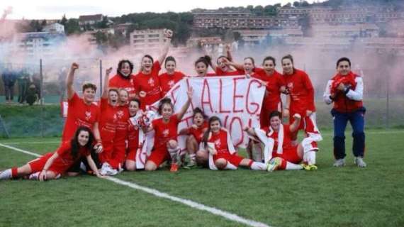 Calcio donne: la Primavera della Grifo Perugia ha trionfato nel proprio girone di campionato