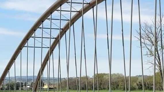 Inaugurata a Torgiano la passerella ciclopedonale sul Tevere: un'opera coststa 900mila euro