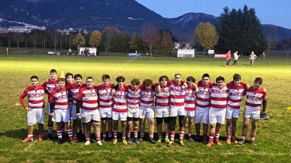 Sta crescendo l'Under 15 del Rugby Perugia