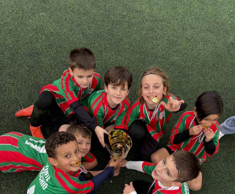 I baby della Pontevecchio si sono aggiudicati la vittoria XXI Aureliade Primi Calci disputata a Corvia