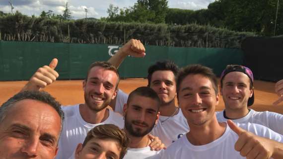 Per lo Junior Tennis Perugia vittoria ad Arezzo nella marcia verso la promozione