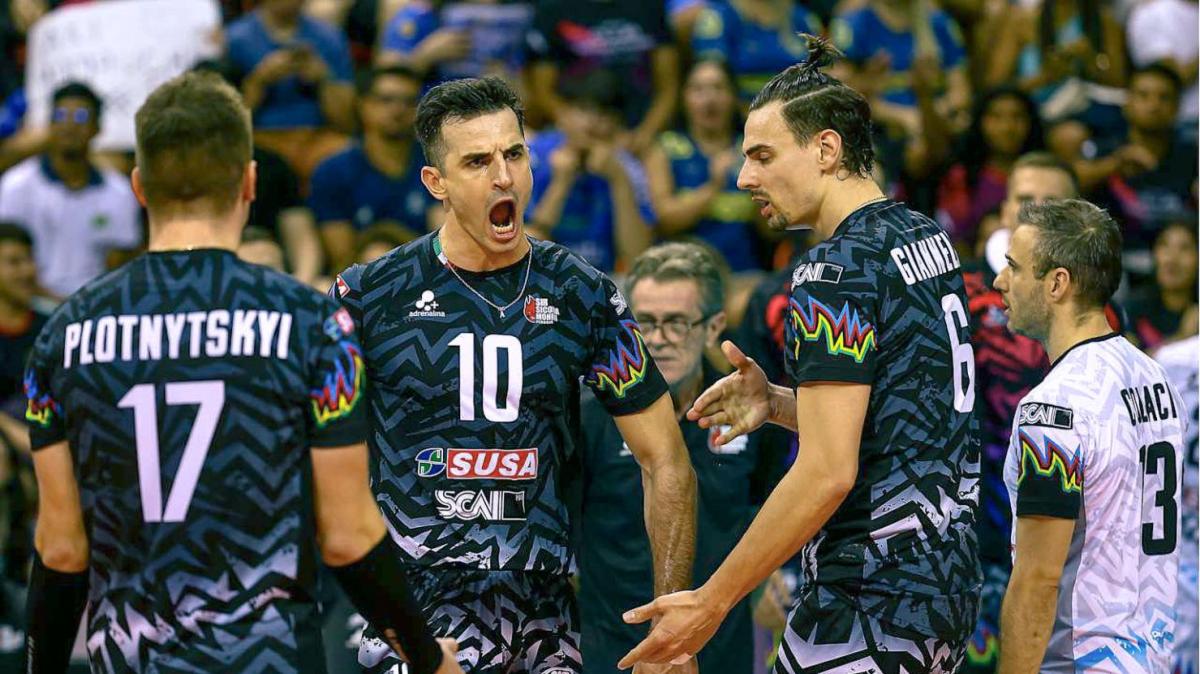 Perugia è campione del mondo! La Sir ha battuto Osaka per 3-0 nella finale in Brasile!