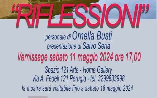 Ornella Busti inaugura sabato a Lacugnano la mostra fotografica "Riflessioni"