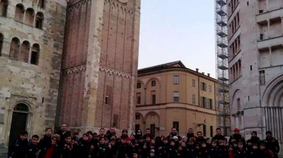 I baby del vivaio del Perugia ospiti del settore giovanile del Parma